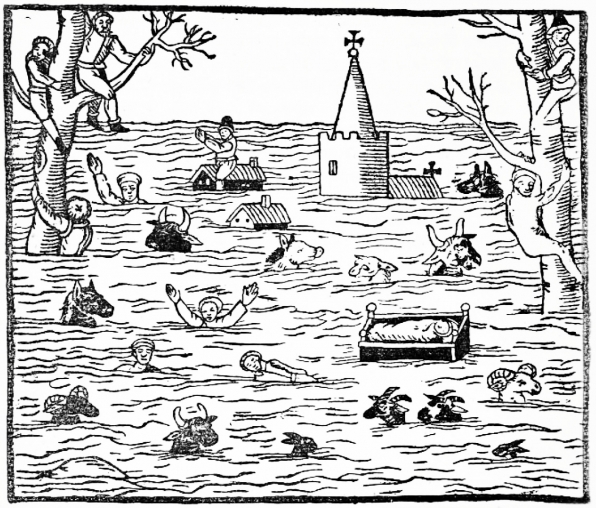 Flood data from 500 years: Rivers and climate change in Europe