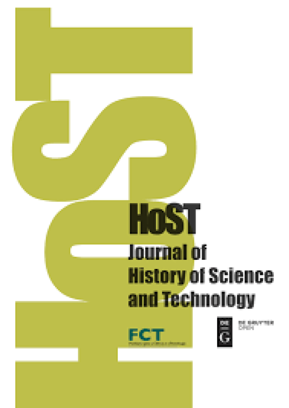 New issue | HoST — Journal of History of Science and Technology