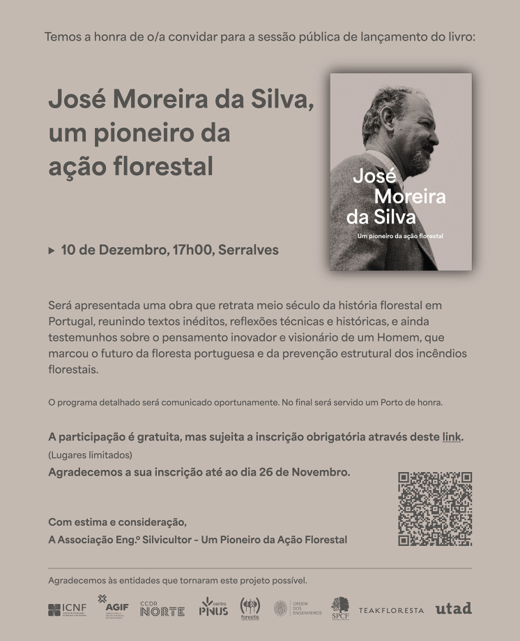 Lançamento de livro: José Moreira da Silva